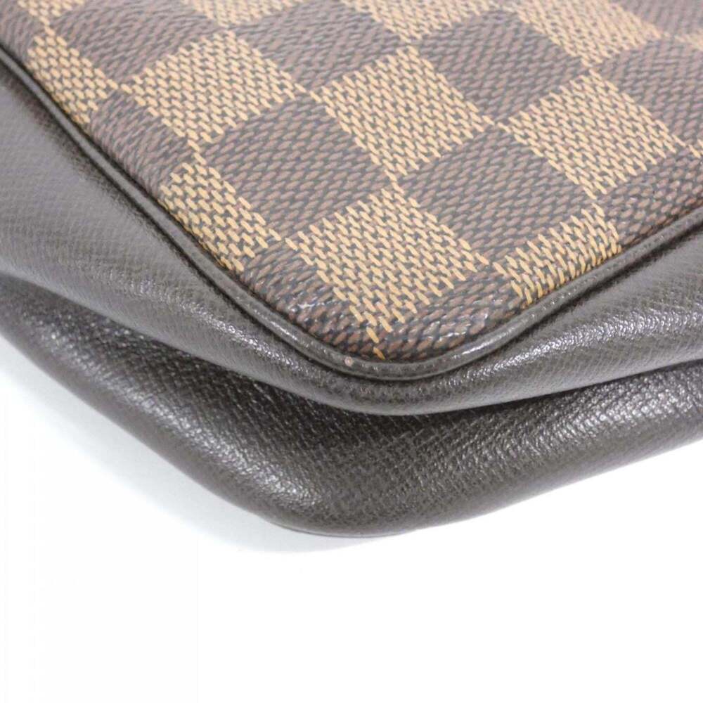 LOUIS VUITTON Brown Damier Pouch - Picture 3 of 8